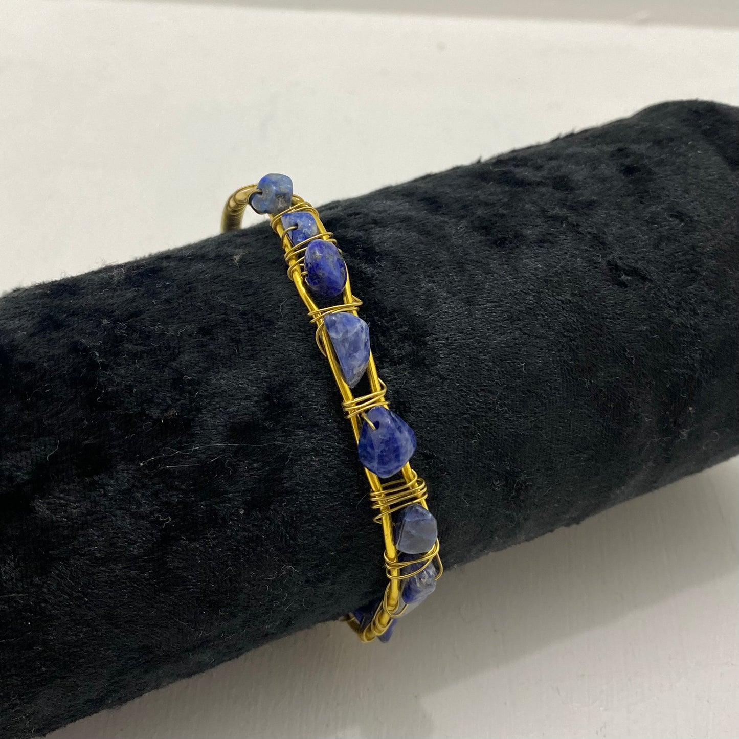 Wire Gemstone Bracelets